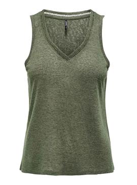 Top Apenas Penny verde para mulher