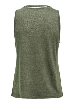 Top Apenas Penny verde para mulher