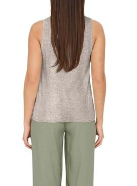 Top Only Penny cinza para mulher.