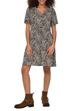 Vestido Only Evida animal print para mulher