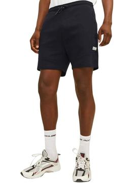 Bermudas Jack and Jones Gordon preta para homem.