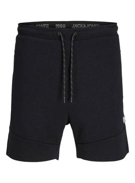 Bermudas Jack and Jones Gordon preta para homem.
