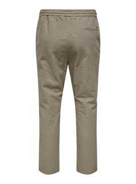 Calça Only and Sons Linus verde para homem