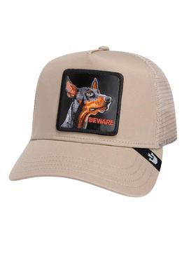 Boné Goorin Bros The Doberman bege para mulher e homem