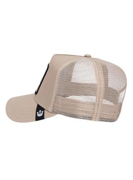 Boné Goorin Bros The Doberman bege para mulher e homem