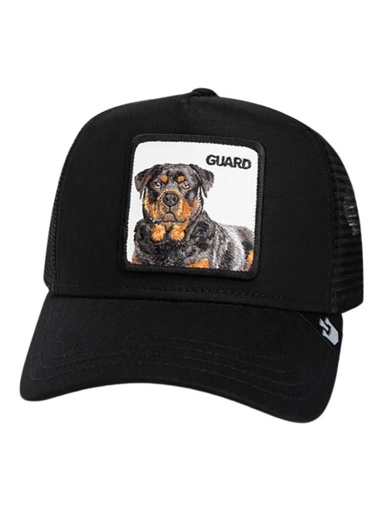 Boné Goorin Bros The Guard Dog preto para homens e mulheres