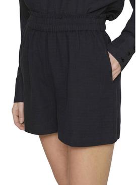 Shorts Vila Vilania preto para mulher.