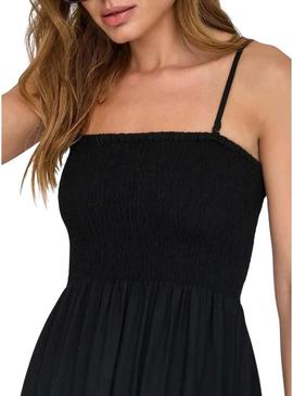 Vestido Only Zelina preto para mulher