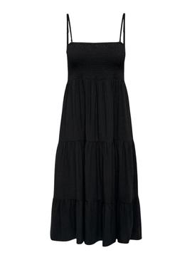 Vestido Only Zelina preto para mulher