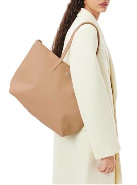 Bolsa Lacoste Tote Beige para Mulher