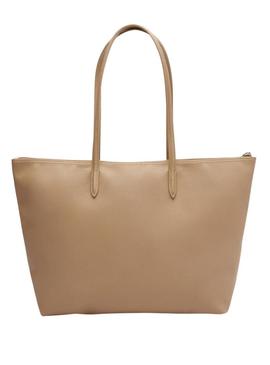 Bolsa Lacoste Tote Beige para Mulher