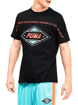 T-Shirt Puma LuXTG Preto para Homem