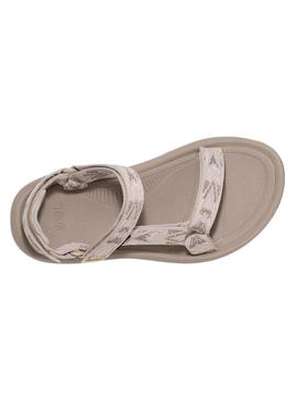 Sandálias Teva Hurricane XLT2 Étnicas bege para mulher.
