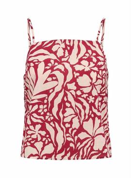 Top Only Kaleen vermelho para mulher