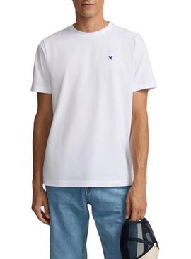 Camiseta Silbon Lettering branca para homem