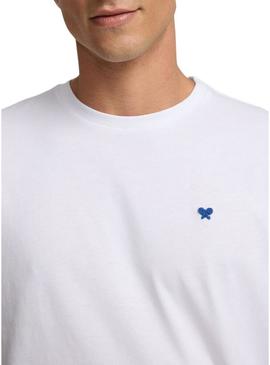 Camiseta Silbon Lettering branca para homem