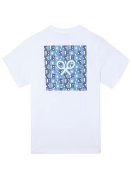 Camiseta Silbon Lettering branca para homem