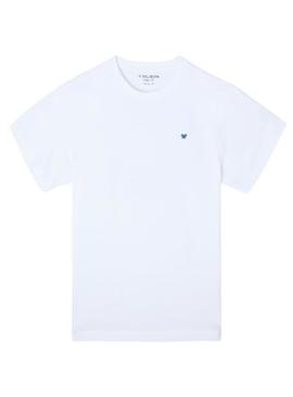 Camiseta Silbon Lettering branca para homem