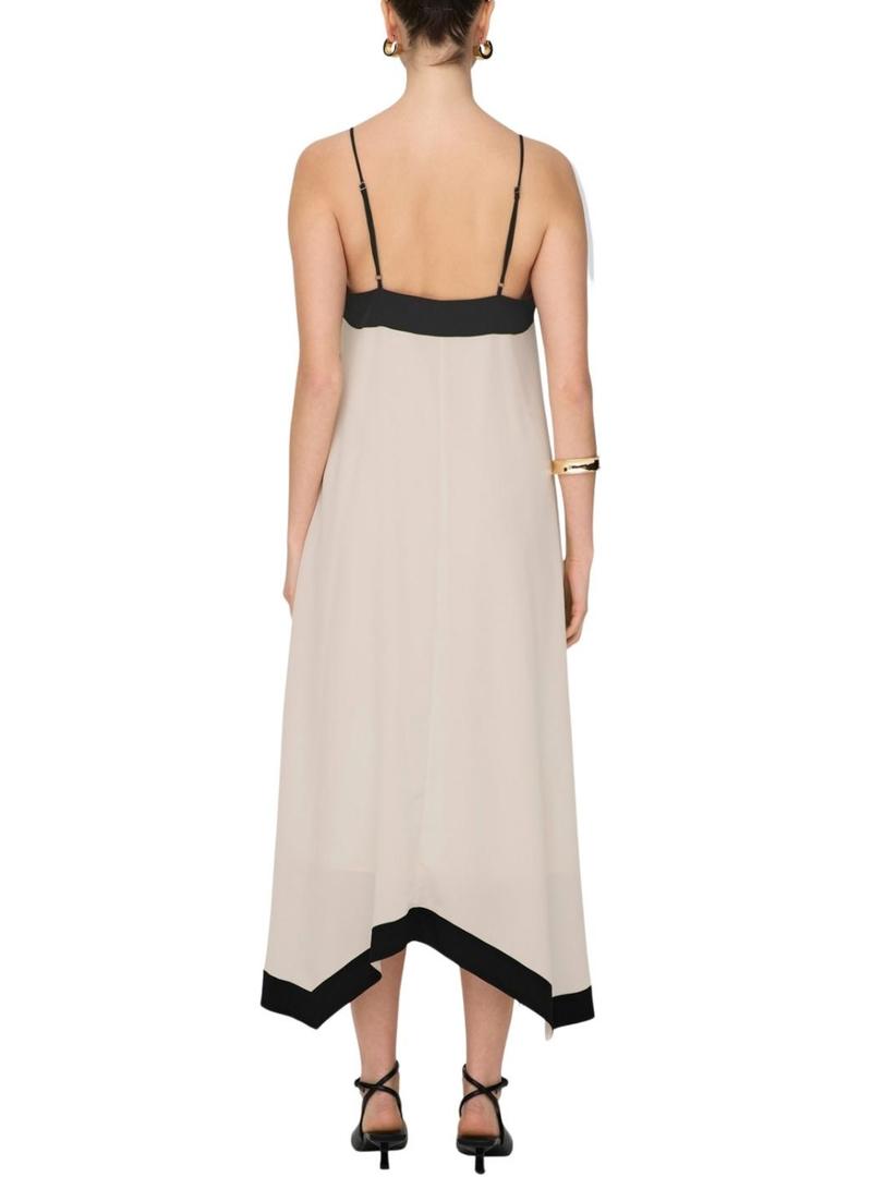 Vestido Only Diana bege para mulher