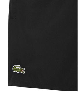 Calção Lacoste básico preto para homem