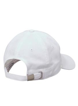 Boné Calvin Klein Jeans Monologo Baseball branco para homem.