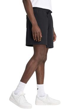 Bermudas New Balance Sport Essentials preto para homens