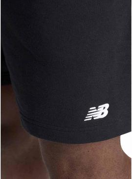 Bermudas New Balance Sport Essentials preto para homens