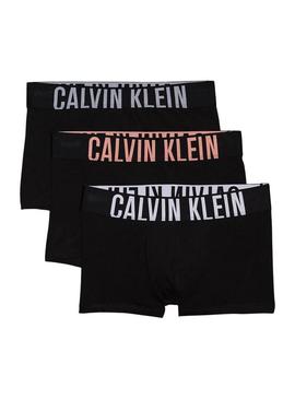 Calcinha Calvin Klein Trunk Boxer preta para homem.