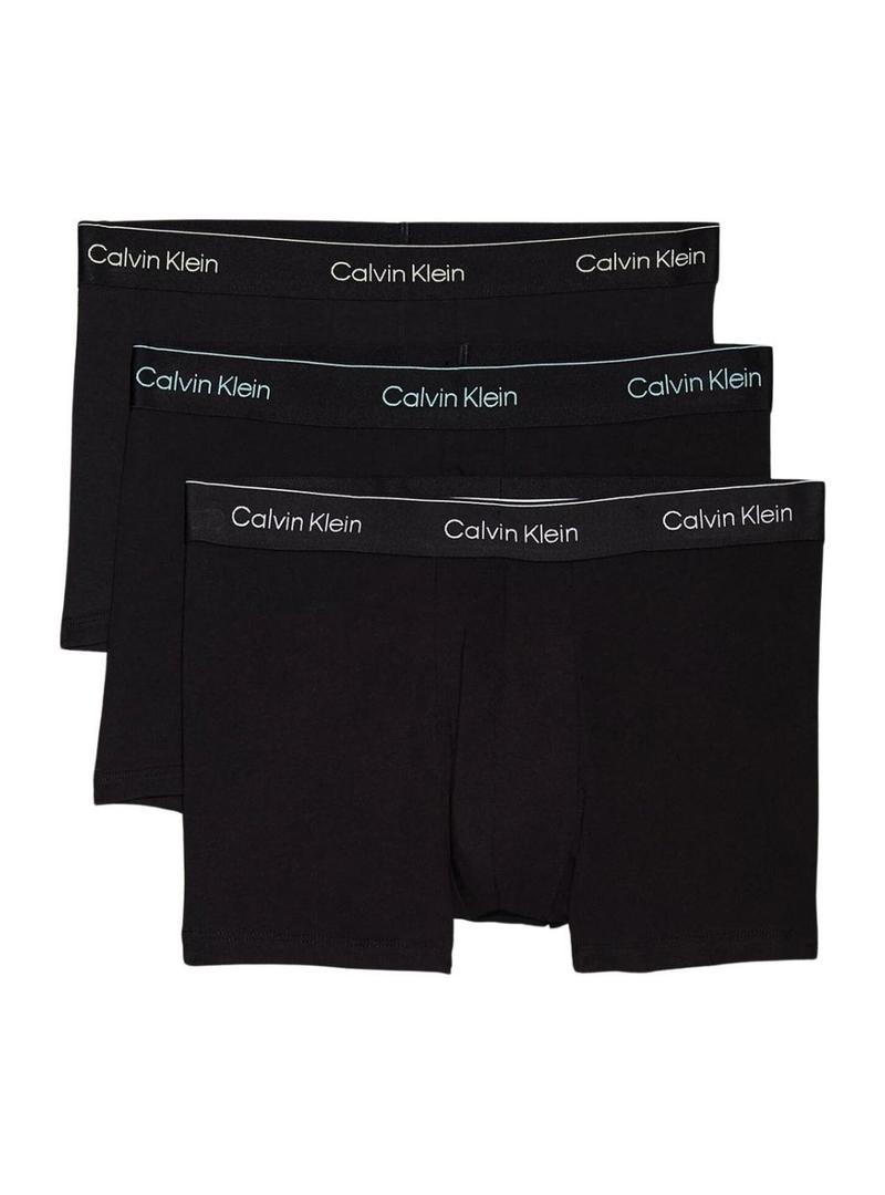 Calcinha Calvin Klein Trunk Boxer preta para homem.