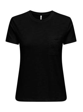 Camisola Only Drew preta para mulher