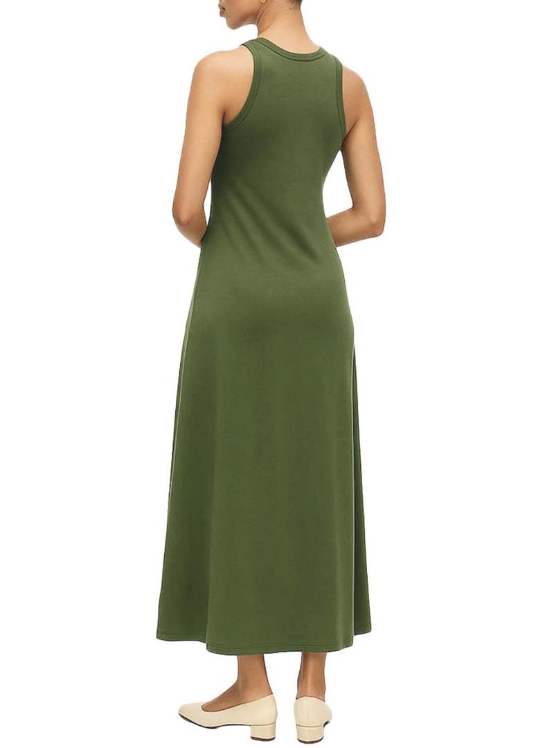 Vestido verde Only May para mulher.