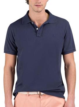  Polo El Ganso tingida de azul marino para homens.