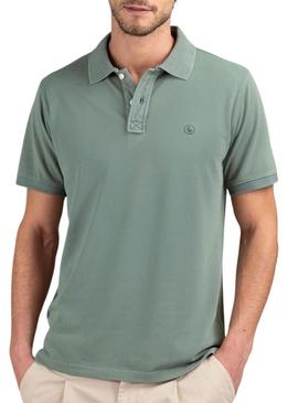  Polo El Ganso Dyed verde para homem.