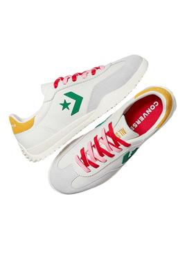 Sapatilhas Converse Run Star Trainer multicoloridas para mulher.