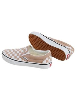   Classic Slip-On COLOR THEORY CHECKERBOARD Warm Tau.