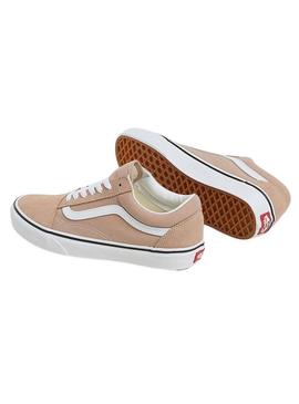 Sapatilhas Vans Old Skool rosa para mulher.