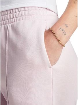 Shorts Converse Star Chevron rosa para mulher