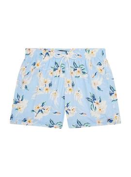 Fato de banho Tommy Hilfiger com cordão estampado floral para homem