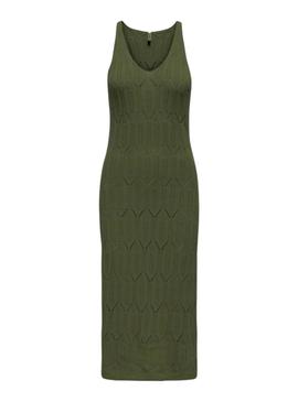 Vestido Only verde  Mea para mulher.