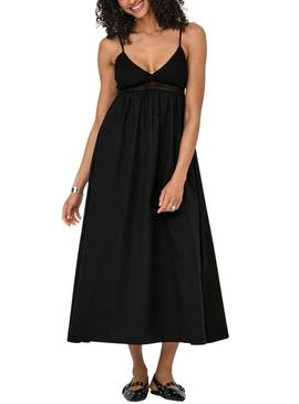 Vestido Only Briar preto para mulher