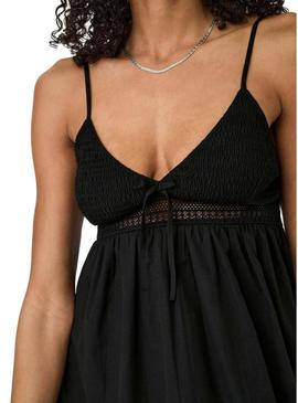 Vestido Only Briar preto para mulher