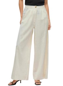 Calça Vila Etni bege para mulher