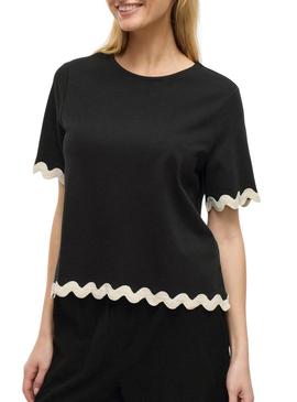 Top Vila Calisa preto para mulher