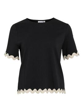 Top Vila Calisa preto para mulher