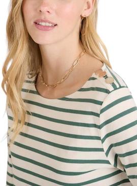 Camiseta Naf Naf Logo Print preta para mulher