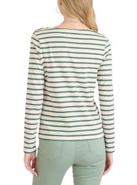 Camiseta Naf Naf Logo Print preta para mulher