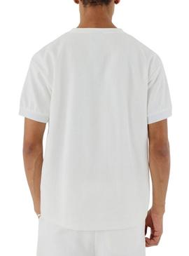 Camiseta Project X Paris em malha branca para homem.