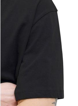 Camisa Jack and Jones Porto preta para homem.