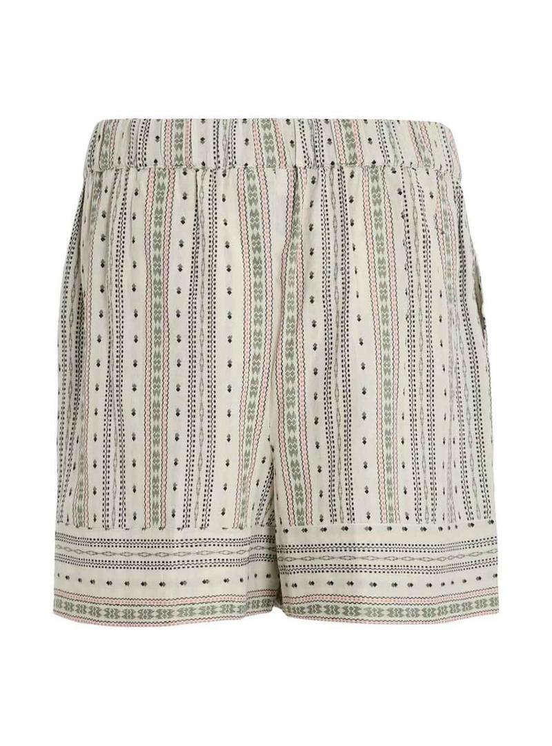 Bermudas Vila Senso bege para mulher