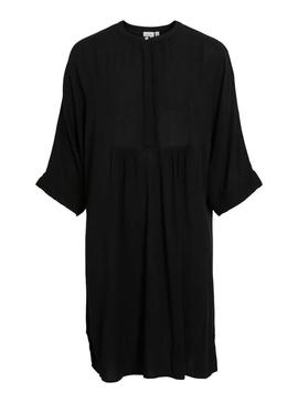 Vestido Vila Vipaliva preto para mulher